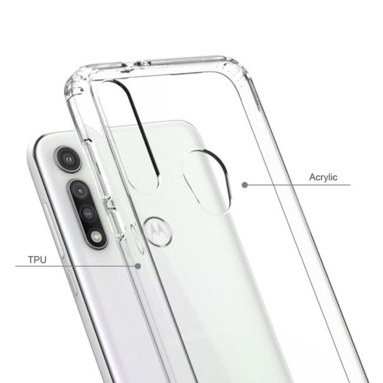 Blu Element DropZone Rugged Case Clear for Moto G Fast