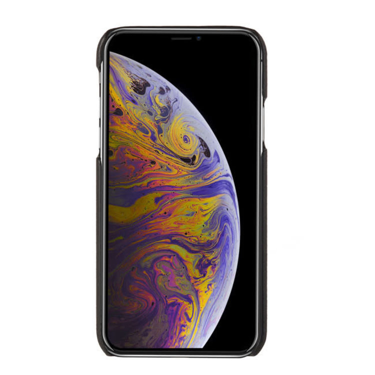 Blu Element Saffiano Case iPhone XS Max Black