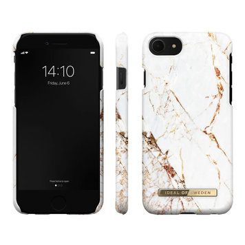 Ideal of Sweden iPhone SE/8/7/6s/6 Fashion Case Carrara Gold