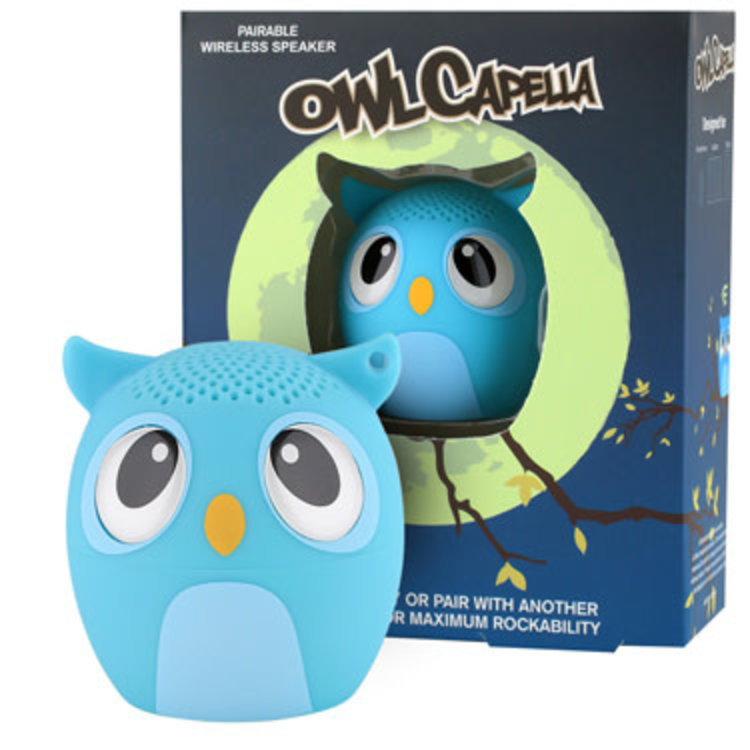 My Audio Pet My Audio Pet Bluetooth Speaker Owl Blue – OwlCappela