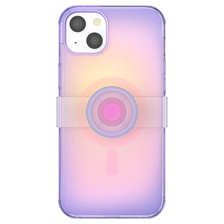 PopSockets PopCase MagSafe Compatible Aura with Drop Protection for iPhone 14 Plus