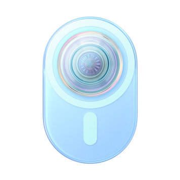 PopSockets PopGrip for Magsafe Blue Translucent Opalescent