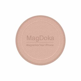 MagDoka Mounting Disc Pink Sand for iPhone 12&11