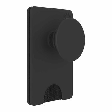 PopSockets PopSockets - PopWallet+ (PopWallet with Swappable PopGrip) Black