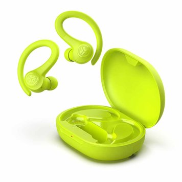 JLab Audio Go Air Sport True Wireless Earbuds Neon Yellow