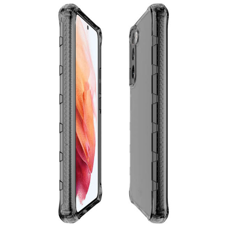 ITSKINS Supreme Clear DropSafe Case Smoke for Samsung Galaxy S22 Plus