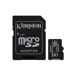 Kingston 128GB microSDXC Class 10 Flash Memory Card