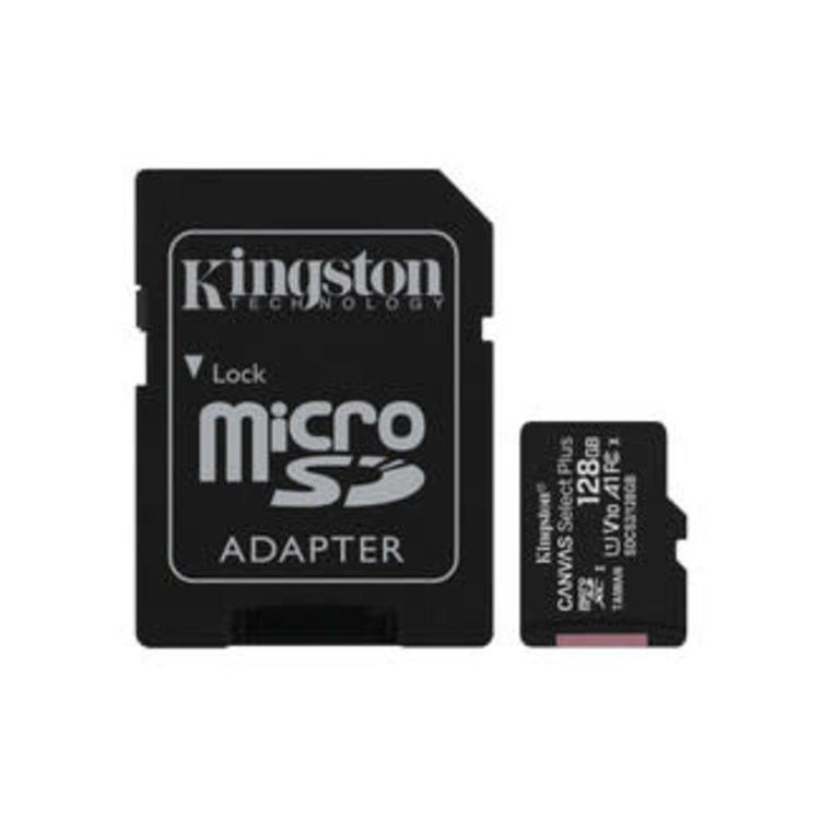 Kingston 128GB microSDXC Class 10 Flash Memory Card