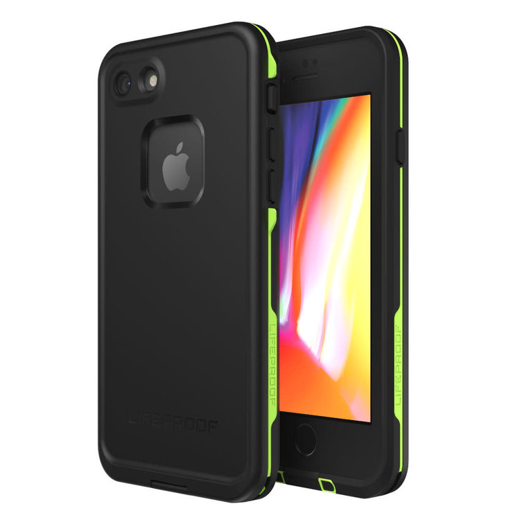 LifeProof LifeProof FRĒ Waterproof Case Night Lite (Black/Lime) iPhone SE 2020/8/7