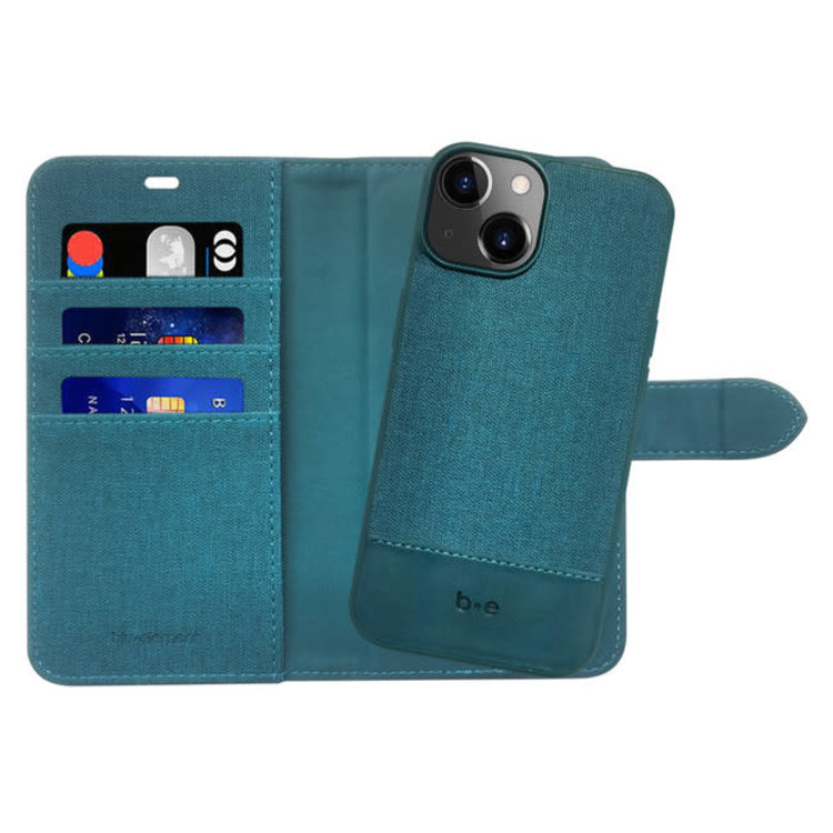 Blu Element iPhone 14 Plus 2 in 1 Folio Case Teal Green