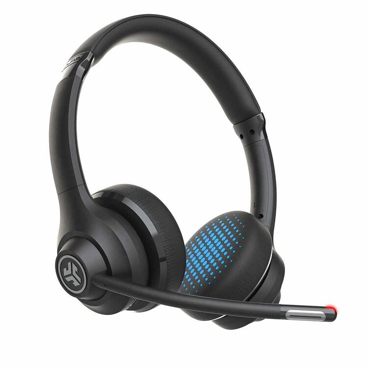 JLab Audio Go Work Wireless On-Ear Headphone Black