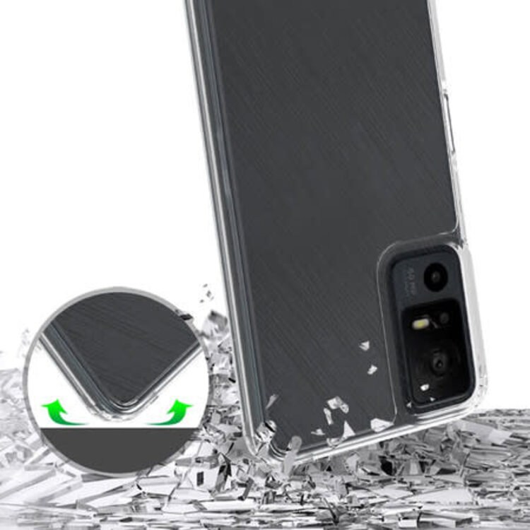 Blu Element DropZone Rugged Case Clear for TCL 40 XE 5G