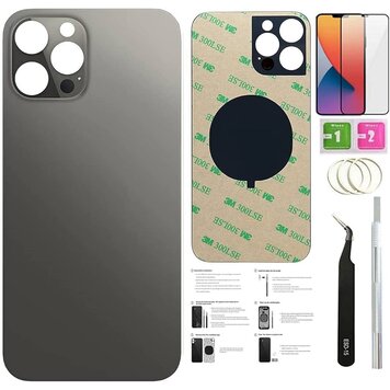 iPhone 12 Pro Back Glass Replacement Graphite