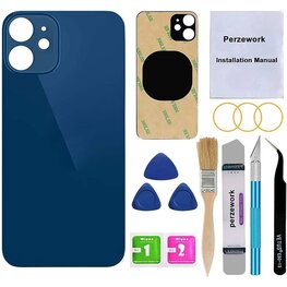 iPhone 12 Back Glass Replacement Blue