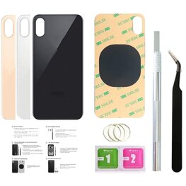 iPhone XS Back Glass Replacement Black