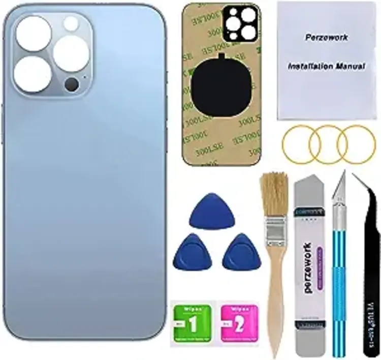iPhone 13 Pro Back Glass Replacement Blue