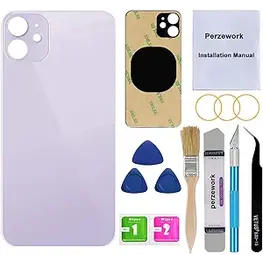 iPhone 12 Back Glass Replacement Purple