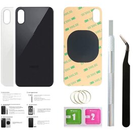 iPhone X Back Glass Replacement Black