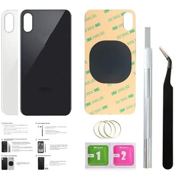 iPhone X Back Glass Replacement Black