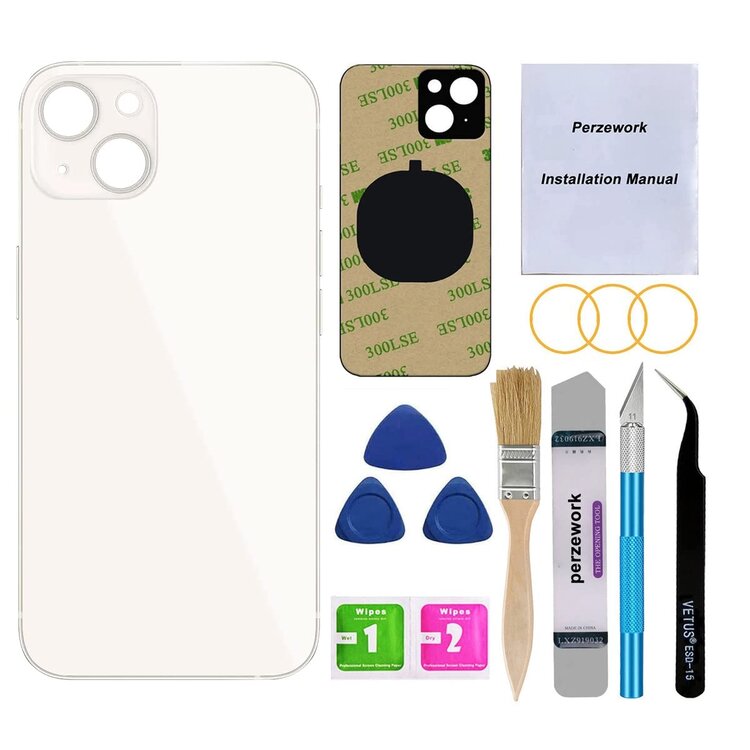 iPhone 13 Back Glass Replacement White