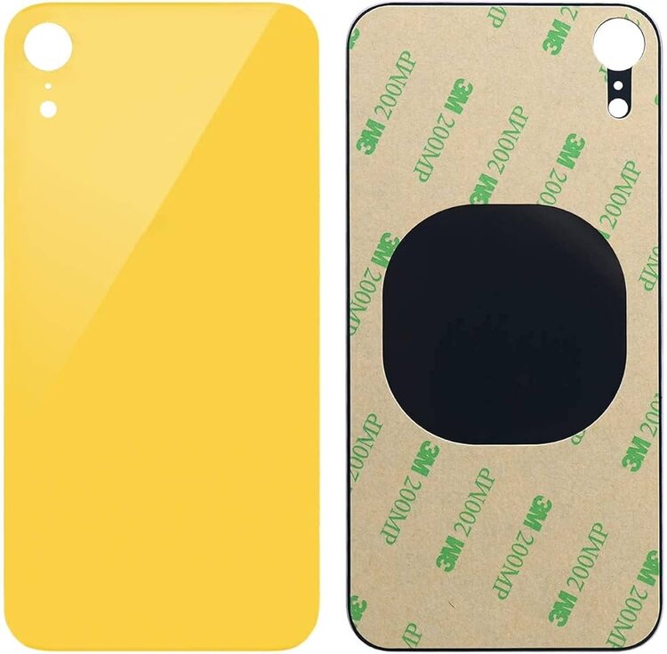 iPhone XR Back Glass Replacement Yellow
