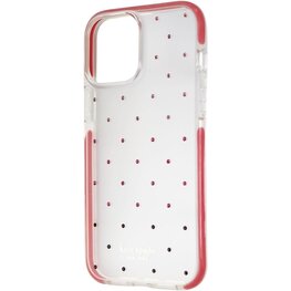 Kate Spade iPhone 13 Pro Pin Dot Ombre Pink Clear