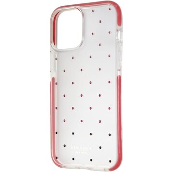 Kate Spade iPhone 13 Pro Pin Dot Ombre Pink Clear