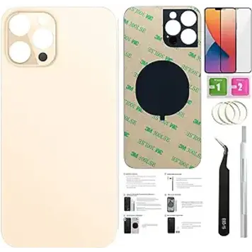 iPhone 12 Pro Back Glass Replacement Gold