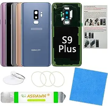 Samsung S9 Coral Blue Back Glass Replacement