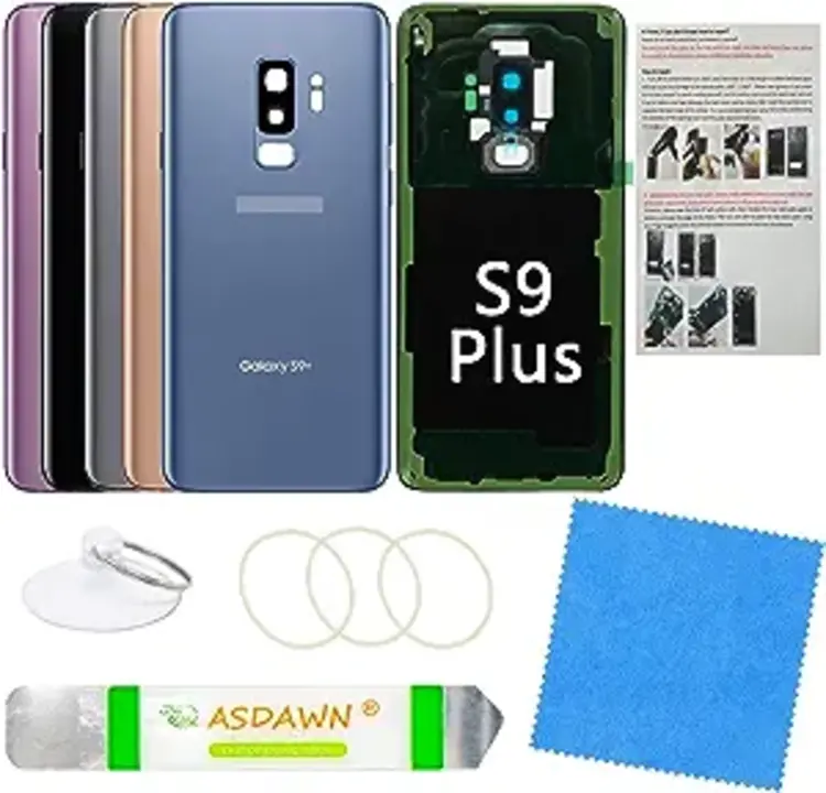 Samsung S9 Coral Blue Back Glass Replacement