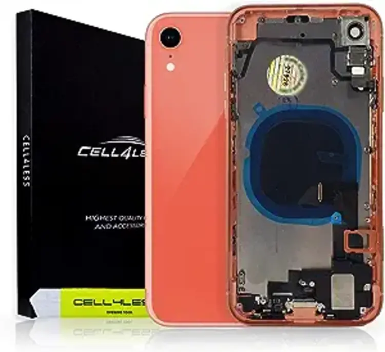 iPhone XR (No Logo) Back Glass Replacement Space Grey