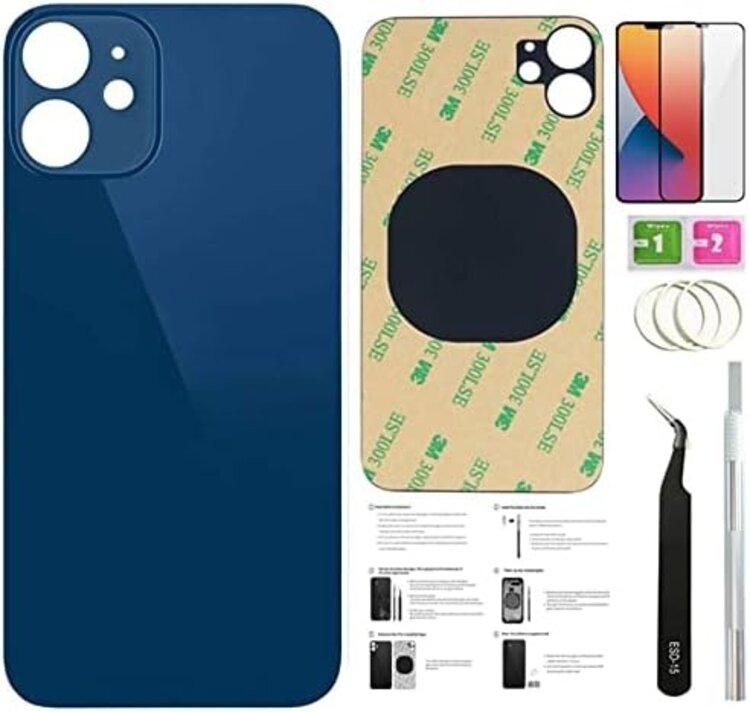 iPhone 12 Mini Back Glass Replacement White