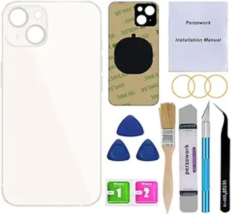 iPhone 13 Mini Back Glass Replacement White