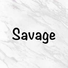 Savage - White
