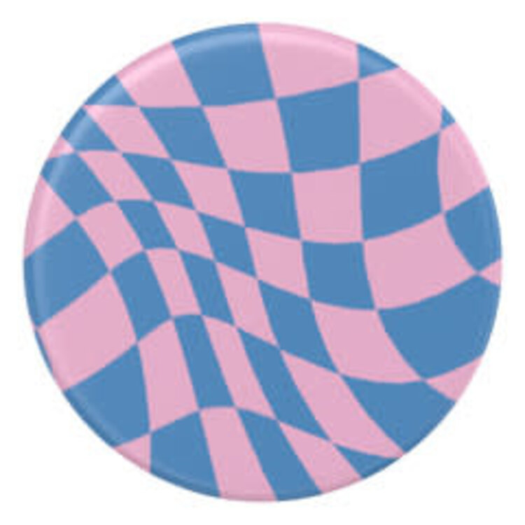 PopSockets PopGrip Wavy Checker