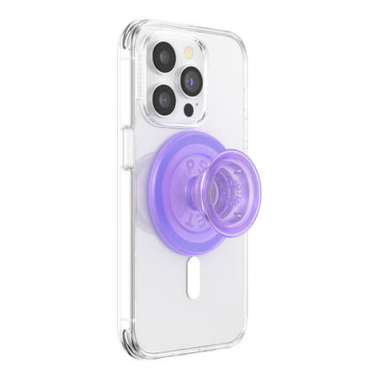 PopSockets PopGrip for MagSafe Translucent Lavender