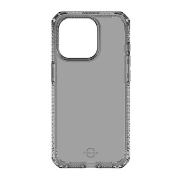 ITSKINS Spectrum_R Clear Smoke Case iPhone 15 Pro Max