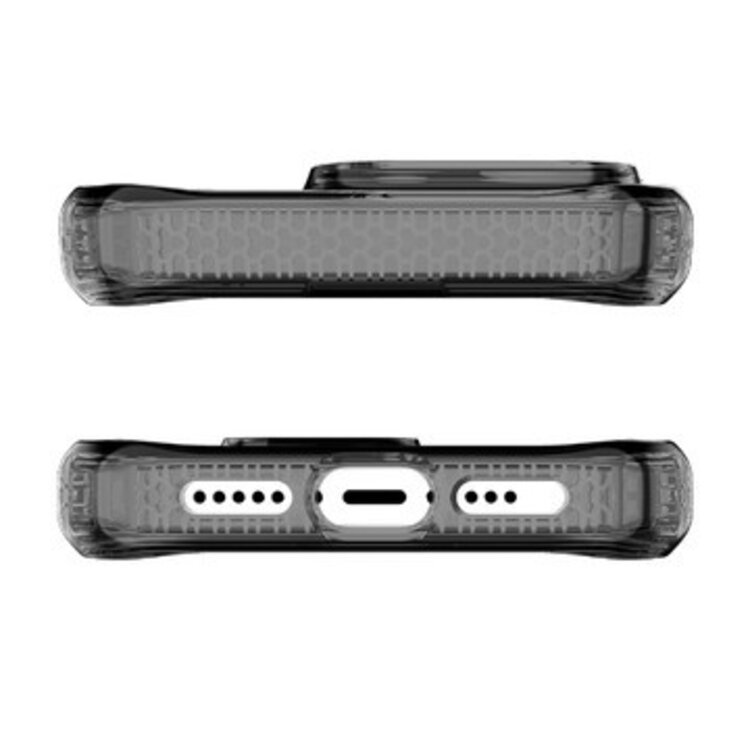 ITSKINS Spectrum_R Clear Smoke Case iPhone 15 Pro Max