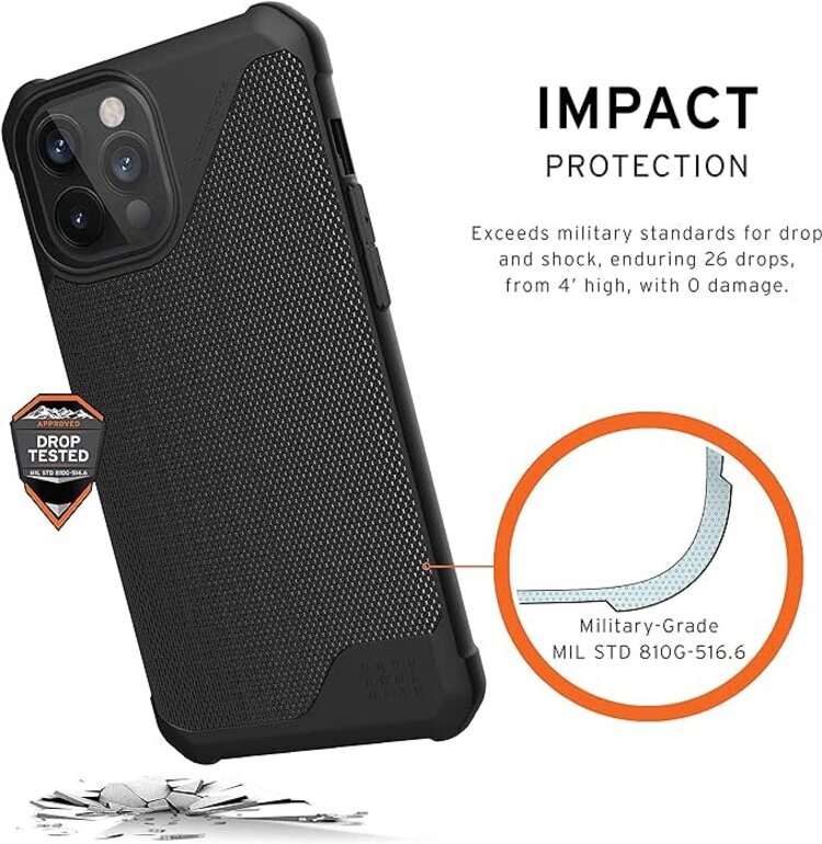 UAG iPhone 12 Pro Max Metropolis LT Case Black