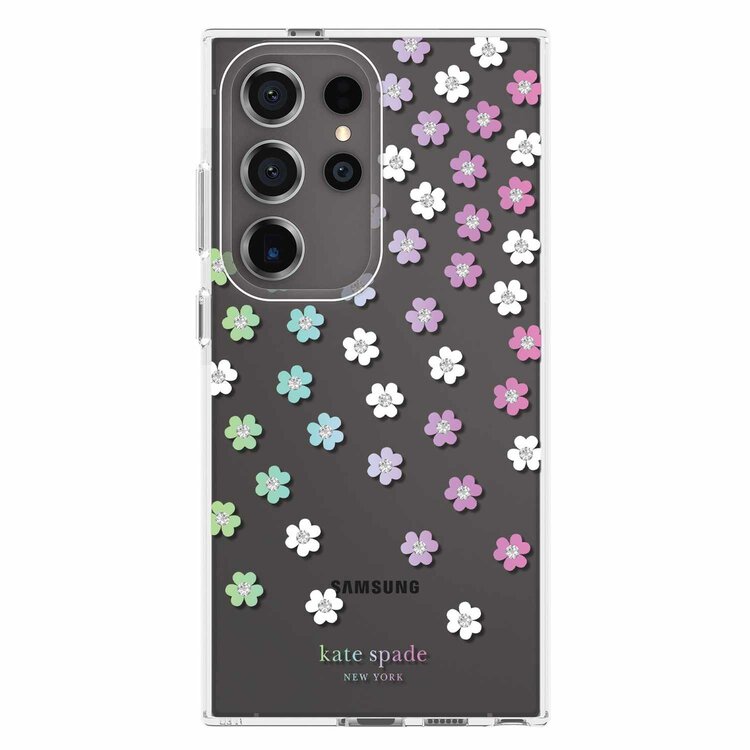 Kate Spade Samsung S24 Ultra Hardshell Case Scattered Flowers