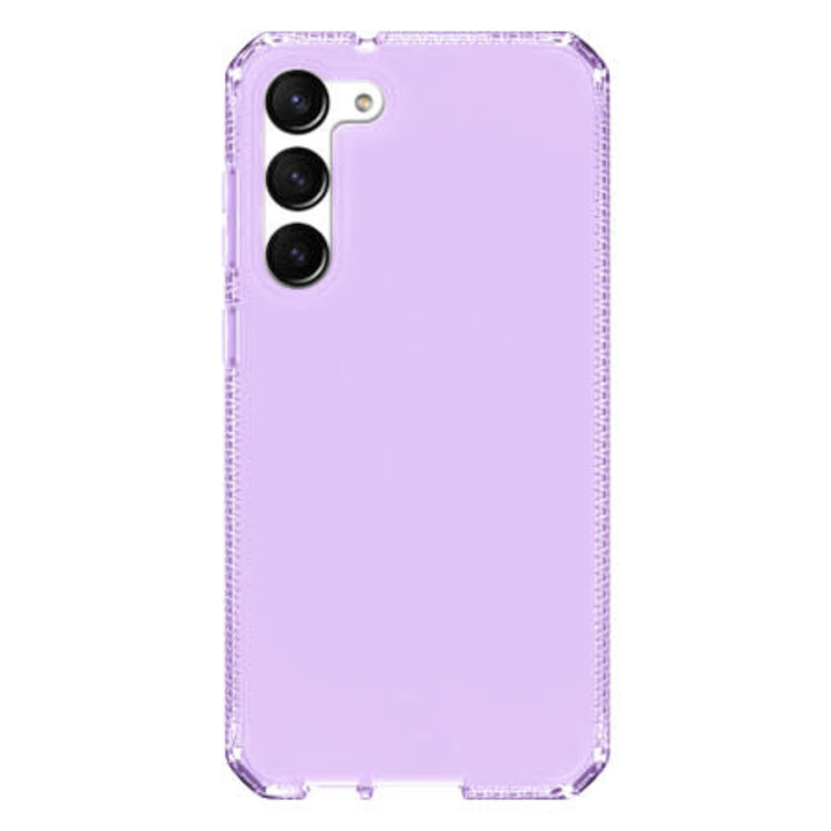 ITSKINS Samsung S23 Clear Case Light Purple