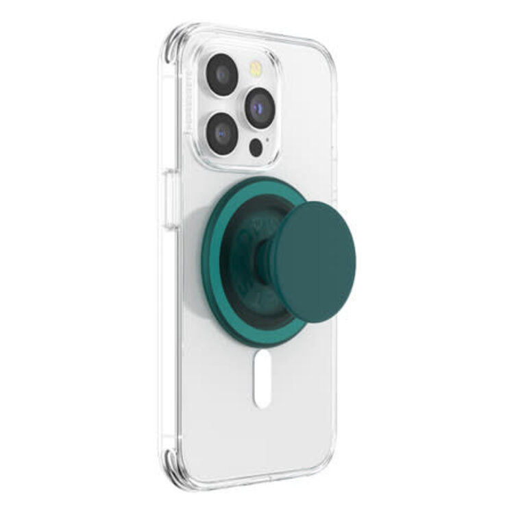 PopSockets PopGrip MagSafe Round w/ Adapter Ring Fresh Pine Soft Touch