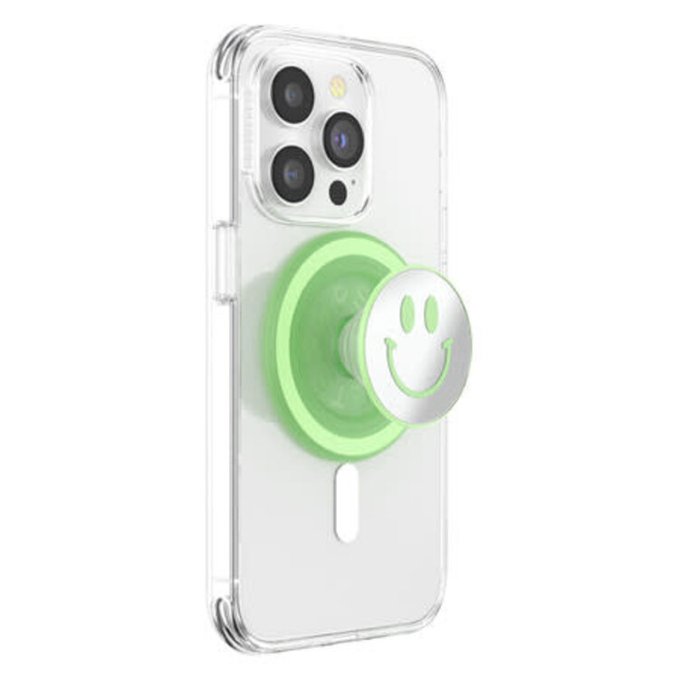 PopSockets PopGrip MagSafe Round w/ Adapter Ring Matcha Dew