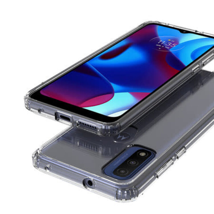 Blu Element Moto G Play 2023/Moto G Pure 2021 Drop Zone Rugged Case Clear