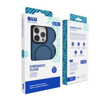 Blu Element iPhone 15 Plus/14 Plus Chromatic Cloud with MagSafe Case Navy