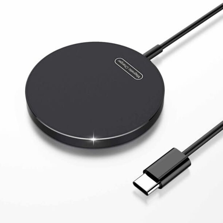 Blu Element MagSafe Wireless Charger 15W USB-C Cable 4ft Black