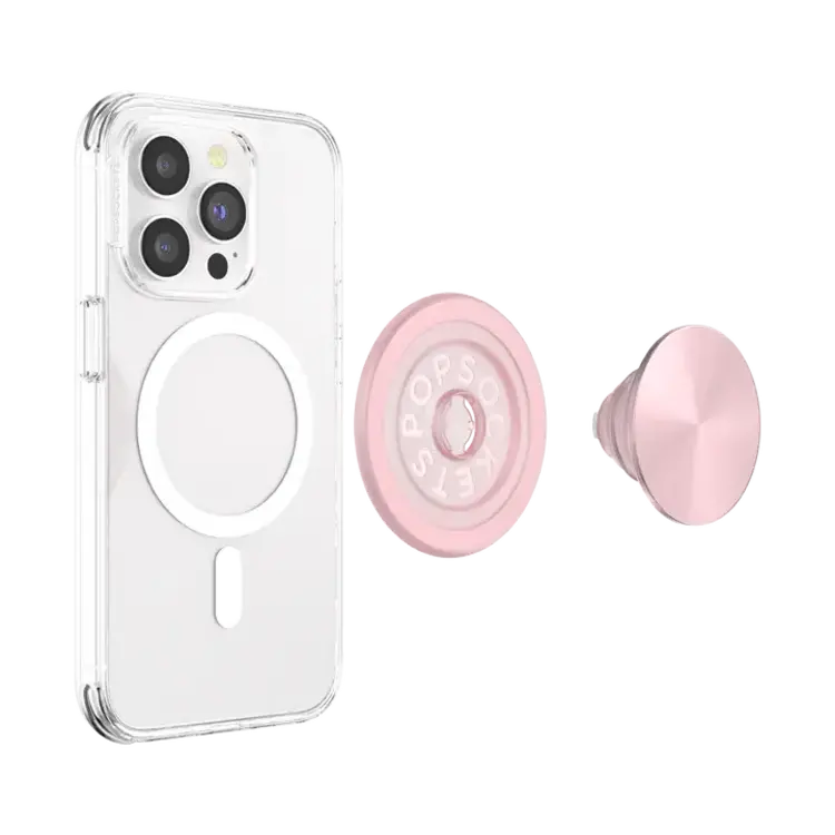 PopSockets PopGrip MagSafe Round w/ Adapter Ring Pinky