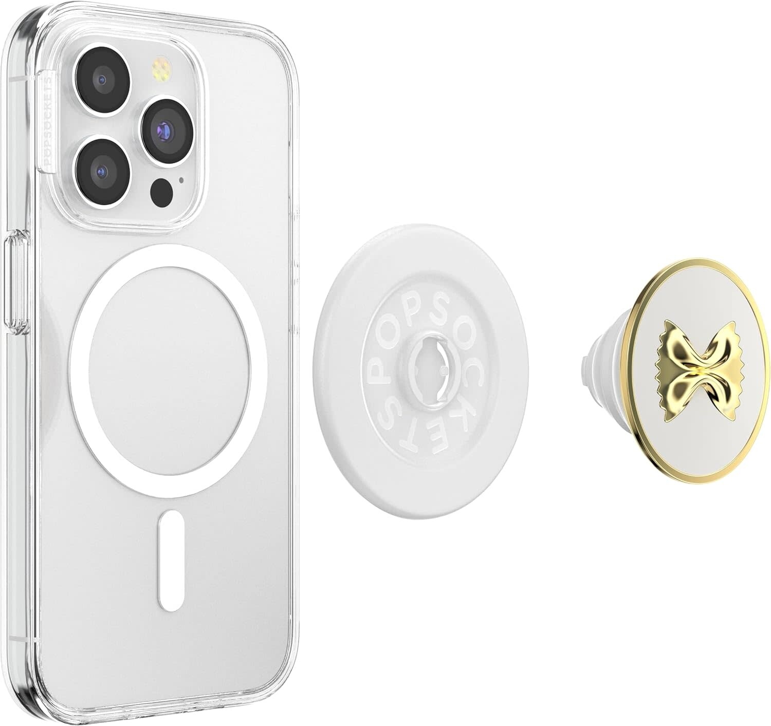 PopGrip MagSafe Round w/ Adapter Ring Enamel Pasta - Nanoshop