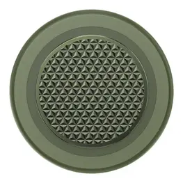 PopSockets PopGrip MagSafe Round w/ Adapter Ring Triangle Knurled Olive