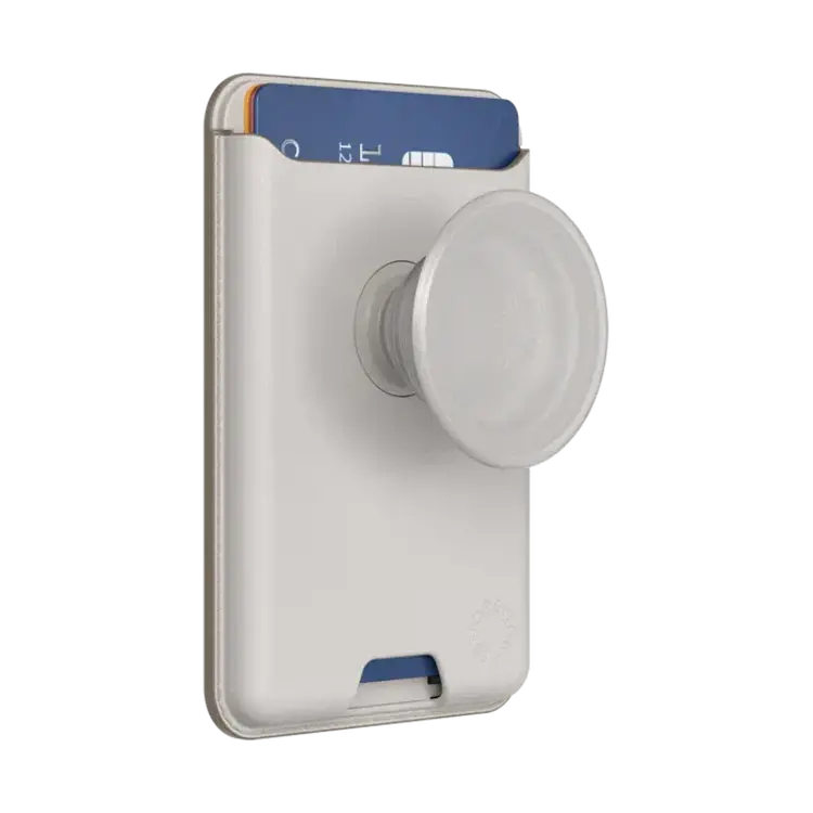 PopSockets Softgoods PopWallet+ MagSafe w/ Adapter Horchata